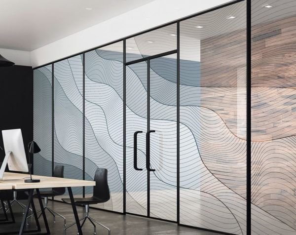 Sea Wave - Window Film - Level Wallcoverings